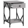 vidaXL-Comodini-2-pz-Grigio-Sonoma-40x42x60-cm-in-Legno-Multistrato