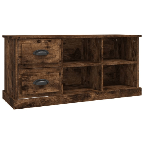 vidaXL-Mobile-Porta-TV-Rovere-Fumo-102x355x475-cm-Legno-Multistrato