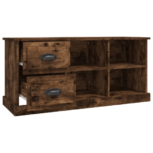 vidaXL-Mobile-Porta-TV-Rovere-Fumo-102x355x475-cm-Legno-Multistrato