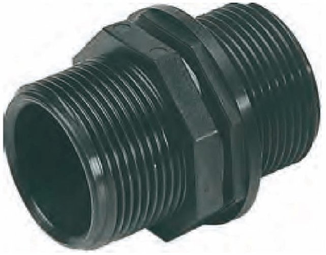 Nipplo passaparete simmetrico G1"1/2 confezione da 25 pezzi