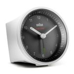 Braun BC07WB-DCF Sveglia al quarzo Nero, Bianco