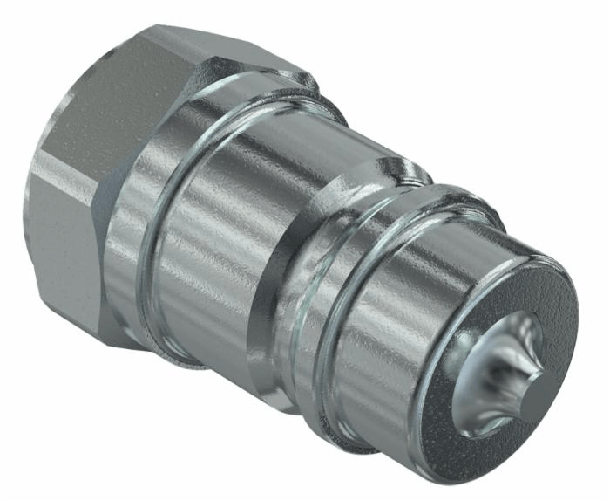 Innesto rapido a valvola maschio da 3/4" Faster confezione da 2 pezzi