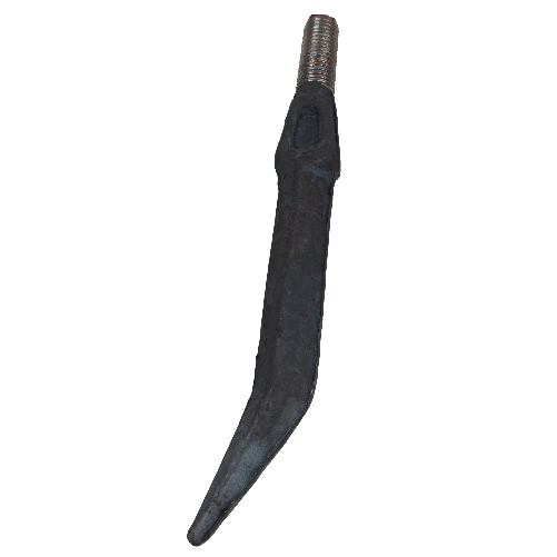 Dente per erpice lunghezza 270mm lunghezza filetto 50 mm confezione da 10 pezzi