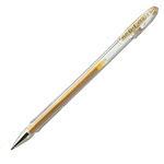 Pilot Penna Pilot a sfera con tappo G -1 metal inchiostro oro dorato a gel  punta 0