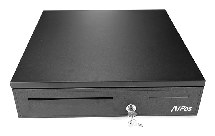 AVPos Cassetto automatico per contanti AVPos CASH-U280 41 cm - 5 posizioni per banconote - 8 posizioni per monete