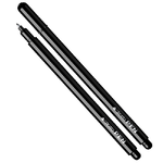 Tratto FILA Tratto Pen Metal Look Nero - Diametro Punta 0,5Mm - Confezione Da 12 Pezzi