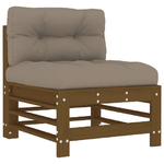 vidaXL-Divani-Centrali-con-Cuscini-2pz-in-Legno-Massello-di-Pino-Miele