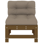 vidaXL-Divani-Centrali-con-Cuscini-2pz-in-Legno-Massello-di-Pino-Miele