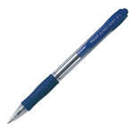 Pilot BPGP-10R-F Supergrip blu Penna a sfera a scatto da 0.7 mm (confezione da 12)