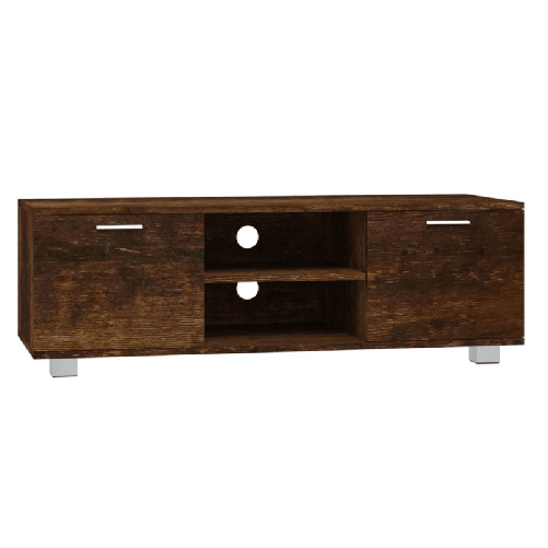 Mobile-TV-Rovere-Fumo-120x405x35-cm-in-Legno-Multistrato