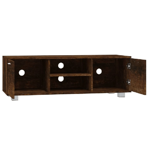 Mobile-TV-Rovere-Fumo-120x405x35-cm-in-Legno-Multistrato