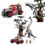 LEGO-Jurassic-Park-76960-La-Scoperta-del-Brachiosauro-Set-con-Grande-Dinosauro-Giocattolo-e-Jeep-Wrangler-da-Costruire