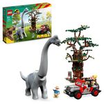 LEGO-Jurassic-Park-76960-La-Scoperta-del-Brachiosauro-Set-con-Grande-Dinosauro-Giocattolo-e-Jeep-Wrangler-da-Costruire