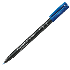 Staedtler 318-3 marcatore permanente Tipo di punta Blu 10 pz