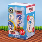 Fizz Creations Sonic Glass, Coaster & Keyring Set Trasparente 1 pz