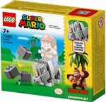 LEGO-Super-Mario-71420-Pack-di-Espansione-Rambi-il-Rinoceronte-Figura-Animale-Giocattolo-da-Abbinare-a-uno-Starter-Pack