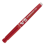 Pilot ROLLER HI-TECPOINT V5 RICARICABILE ROSSO BEGREEN PILOT