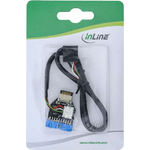 InLine - Interner USB-Adapter - 19-poliger USB3.0 Kopf (M) bis 9-poliger USB-Header (W) (33446A)