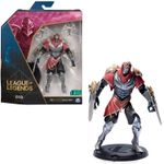 Spin Master League of Legends Personaggio collezionabile Zed da 15,2 cm con dettagli esclusivi e 2 accessori