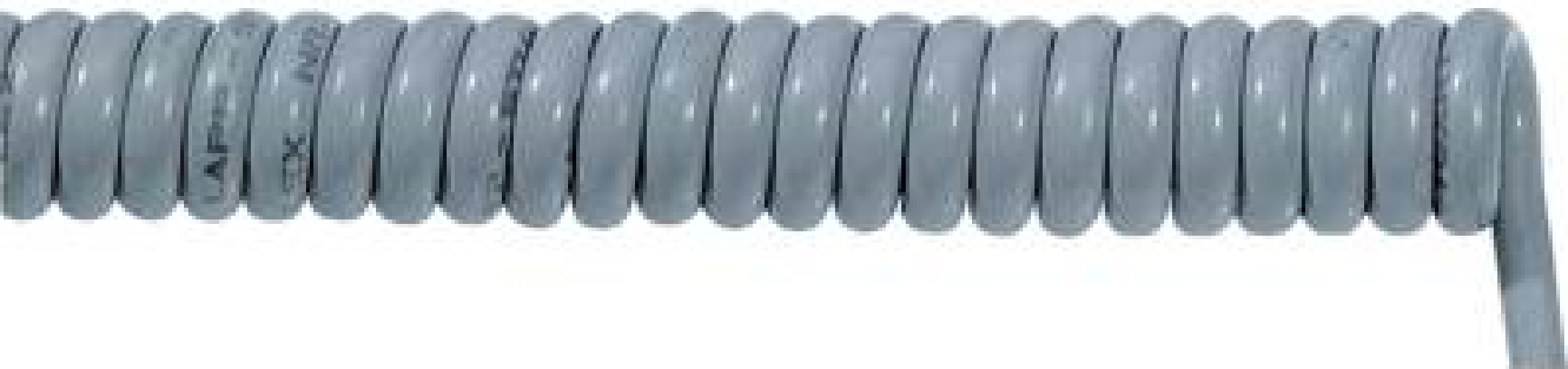 LAPP 73220304 Spiralkabel UNITRONIC SPIRAL LiF2Y11Y 500 mm / 2000 mm 2 x 0.14 mm² Grau 1 St. (73220304)