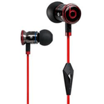 Beats Monster Cable 129584 cuffia e auricolare Cuffie Cablato In-ear Musica e Chiamate Nero, Rosso