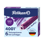 Pelikan SCATOLA 6 CARTUCCE INCHIOSTRO TP/6 VIOLA PELIKAN 4001