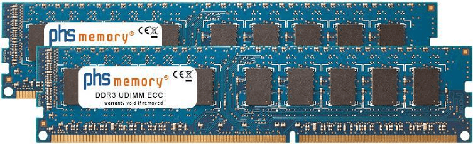 PHS-memory 16GB (2x8GB) Kit RAM Speicher f¼r Supermicro H8DCT-HIBQF DDR3 UDIMM ECC 1600MHz PC3