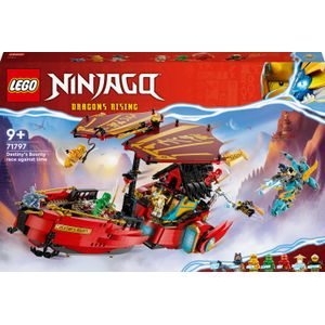 LEGO NINJAGO 71797 Il Vascello del Destino - Corsa Contro il Tempo, Set con Nave Giocattolo