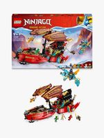 LEGO-NINJAGO-71797-Il-Vascello-del-Destino---Corsa-Contro-il-Tempo-Set-con-Nave-Giocattolo-2-Figure-di-Drago-e-6-Minifigure