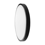 V-TAC PRO Plafoniera LED Rotonda 24W Chip Samsung Cornice Nera 6500K IP44