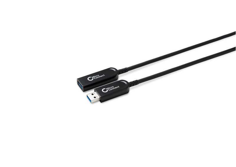 Microconnect-USB3.0AAF20AOP-cavo-USB-20-m-USB-3.2-Gen-1--3.1-Gen-1--USB-A-Nero--Premium-Optic-USB-3.0-A-A-M-F---20m-Act
