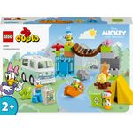 LEGO DUPLO Disney Topolino e i Suoi Amici 10997 Avventura in Campeggio con Camper Giocattolo e Paperina