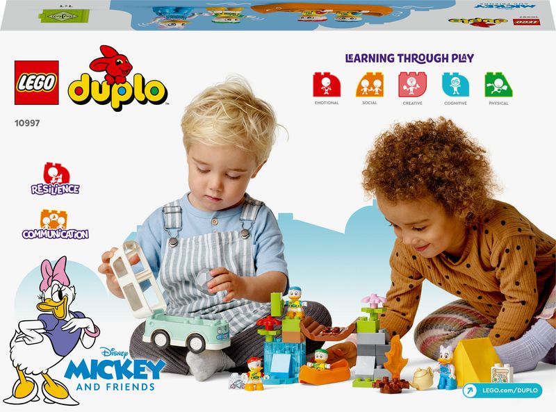 LEGO-DUPLO-Disney-Topolino-e-i-Suoi-Amici-10997-Avventura-in-Campeggio-con-Camper-Giocattolo-e-Paperina-Giochi-per-Bambini-2-