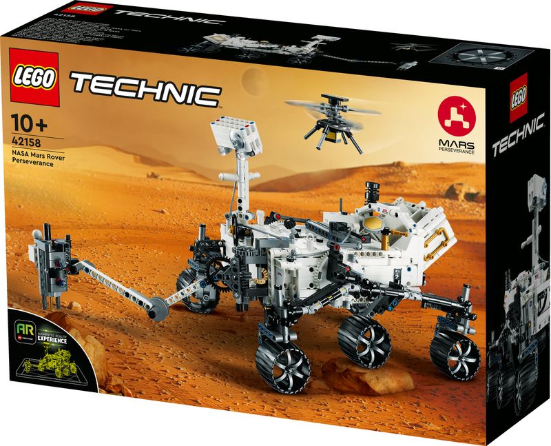 LEGO-Technic-42158-NASA-Mars-Rover-Perseverance-Set-Spaziale-con-Esperienza-App-AR-Idea-Regalo-Gioco-Scientifico-Bambini-10-