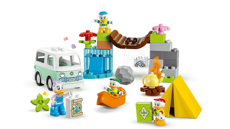 LEGO-DUPLO-Disney-Topolino-e-i-Suoi-Amici-10997-Avventura-in-Campeggio-con-Camper-Giocattolo-e-Paperina-Giochi-per-Bambini-2-