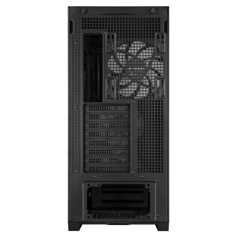 ASUS-TUF-GAMING-GT302-TG-ARGB-Black-Case-Gaming-E-ATX-Mid-Tower-Pannelli-Laterali-intercambiabili-Mesh-Vetro-Temperato-4-ventole-ARGB-preinstallate-da-140-x-28-mm-Nero