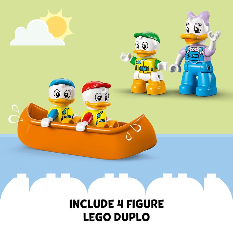 LEGO-DUPLO-Disney-Topolino-e-i-Suoi-Amici-10997-Avventura-in-Campeggio-con-Camper-Giocattolo-e-Paperina-Giochi-per-Bambini-2-