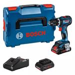 Bosch GSB 18V-90 C 2100 Giri/min 1,2 kg Nero, Blu, Rosso