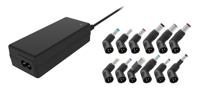 Itek-Alimentatore-Universale-Notebook-65W-12-Connettori---Usb-Usb-5V1A-100-240Vac-15-20Vdc
