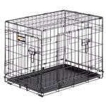 Ferplast Gabbia per cani pieghevole DOG-INN 60 Recinto per cuccioli, Trasportino in metallo, Separatore incluso