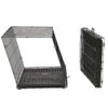 Ferplast-Gabbia-per-cani-pieghevole-DOG-INN-60-Recinto-per-cuccioli-Trasportino-in-metallo-Separatore-incluso-Porta-doppia-con-chiusura-di-sicurezza-641-x-447-x-h-492-cm-Nero