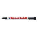 Edding Marcatore permanente extra-fine Edding 404 punta 0,75mm nero