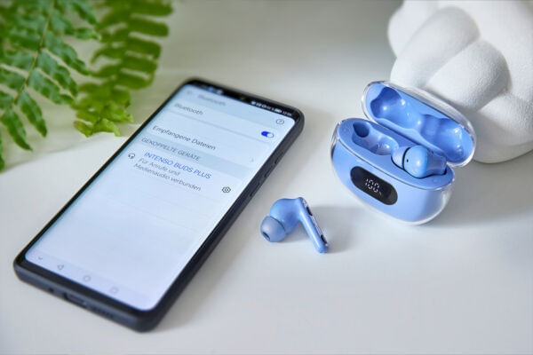 Intenso-Buds-Plus-Cuffie-TWS-True-Wireless-T315AE-con-Cancellazione-Attiva-del-Rumore-ENC-Bluetooth-e-fino-a-25-Ore-di-Riproduzione-Musicale-Blu