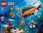 LEGO-City-60379-Sottomarino-per-Esplorazioni-Abissali-Giocattolo-con-Drone-e-Relitto-di-Barca-Regalo-per-Bambini-7--Anni