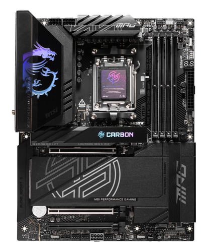 MSI Scheda Madre mpg X870e Carbon Wifix870eam54ddr53pci-ex164m.24sata32usb41usb3.2 Gen2x211usb3.2