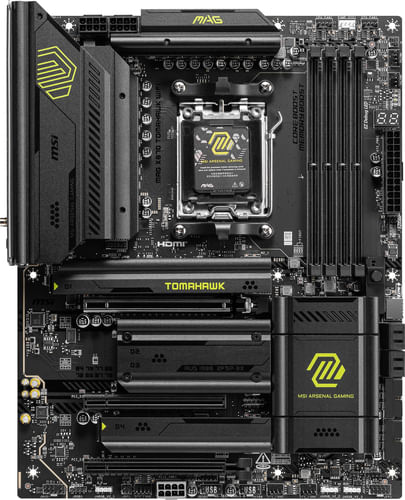 MSI-Scheda-Madre-amd-mag-x870-Tomahawk-Wifix870am54ddr53pci-ex164m.24sata32usb41usb-3.2-Gen2x23usb3.2