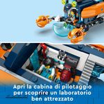 LEGO-City-60379-Sottomarino-per-Esplorazioni-Abissali-Giocattolo-con-Drone-e-Relitto-di-Barca-Regalo-per-Bambini-7--Anni