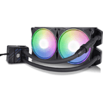 ALPHACOOL KIT WATERCOOLING AIO ALPHACOOL EISBAER PRO AURORA RGB - 280MM (NOIR)