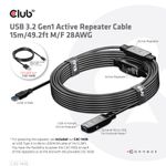 CLUB3D-CAC-1406-cavo-USB-15-m-USB-3.2-Gen-1--3.1-Gen-1--USB-A-Nero