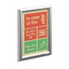 Durable-479623-placchetta-da-muro-192-x-279-mm-Rettangolo-Argento-Alluminio